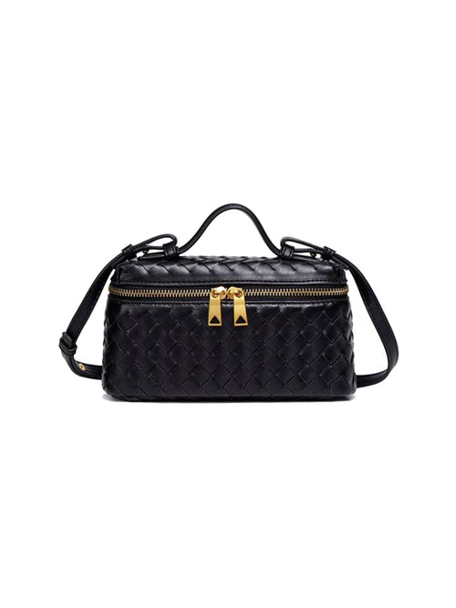 YAZNE Woven Crossbody Bag – Black – photo 2