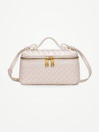 YAZNE Woven Crossbody Bag – Ivory