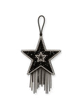 Black Crystal Star Charm