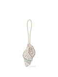 Pearl seashell bag charm