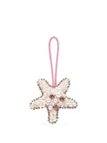 Pearl starfish bag charm