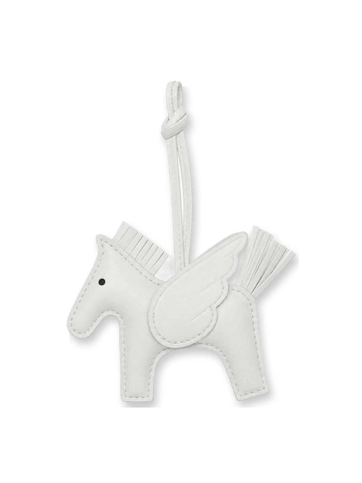 White Pegasus Charm