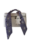 YAZNE White Set | Ghost Scarf & Ghost Charm
