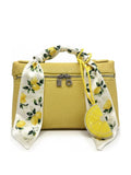 YAZNE Yellow Set | Lemon Scarf & Lemon Charm